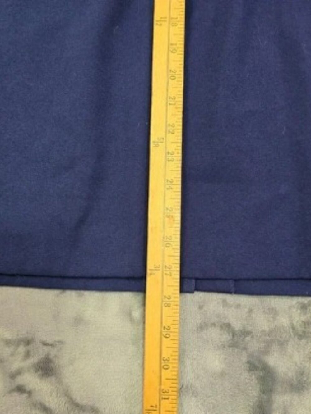 Vintage Worthington Navy Pencil Skirt Size 14 - Picture 7 of 12